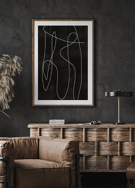 Abstract Line No2. Plakat - Posterbox