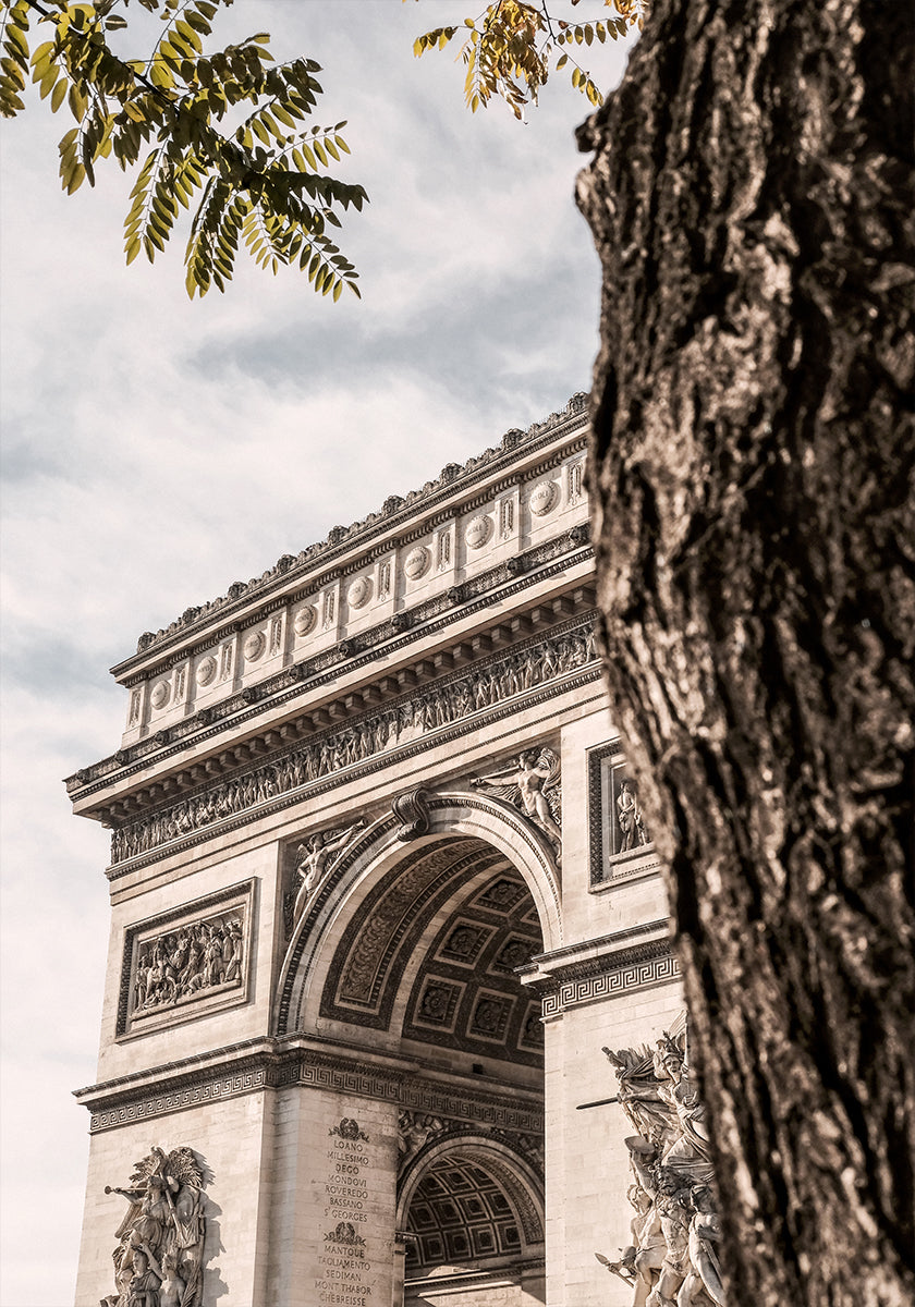 Plakát Arc de Triomphe Paris