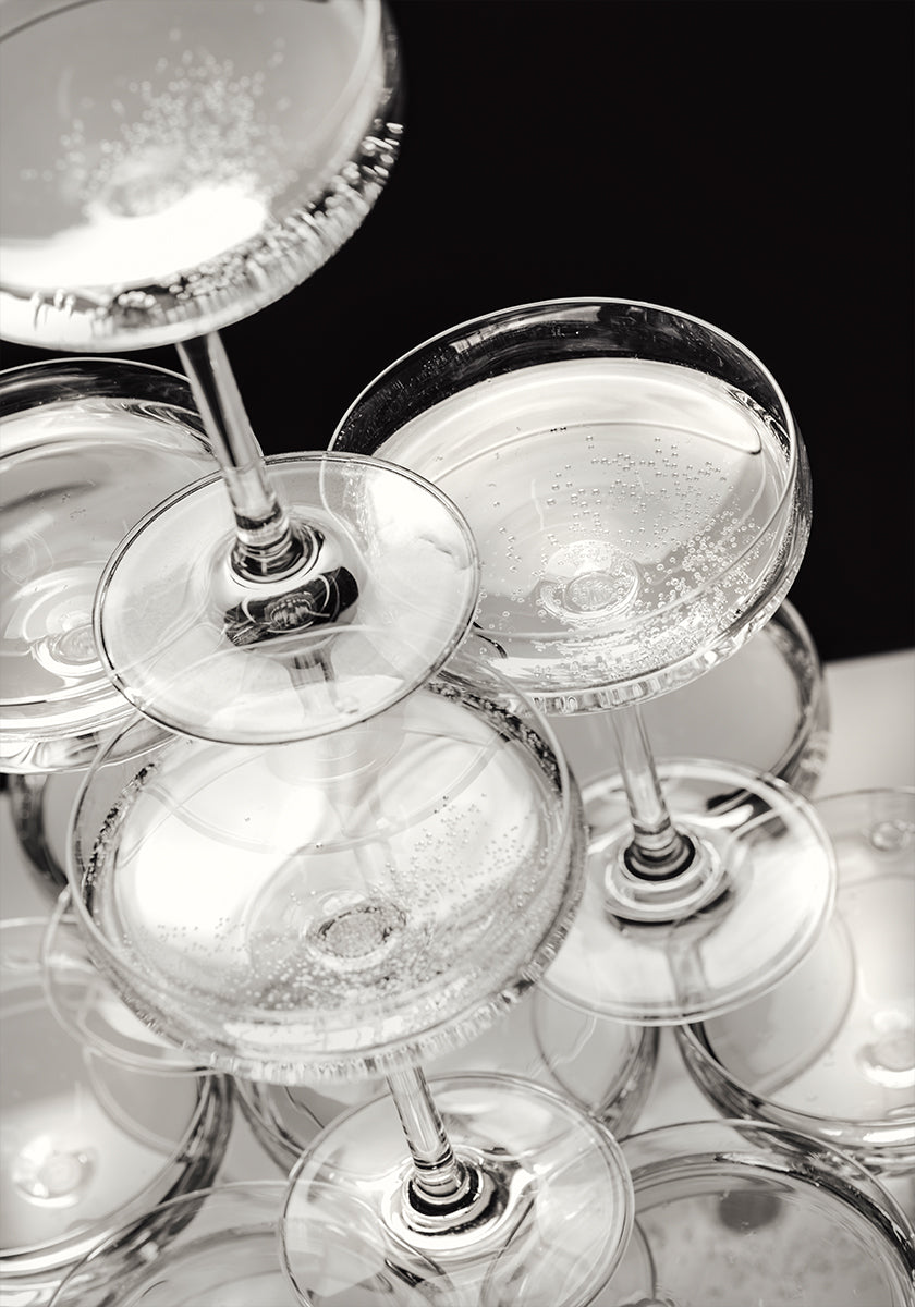 Champagne tower_5 Plakát