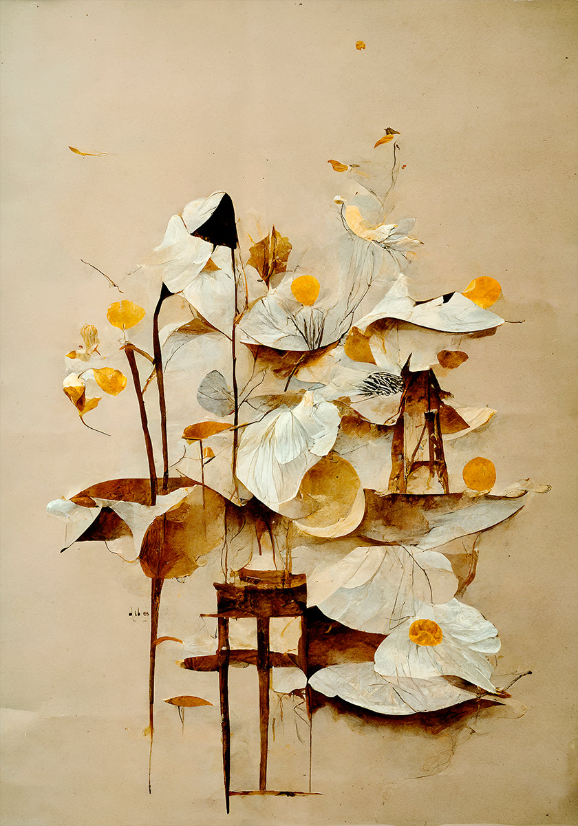 Plakát kvetoucí klid