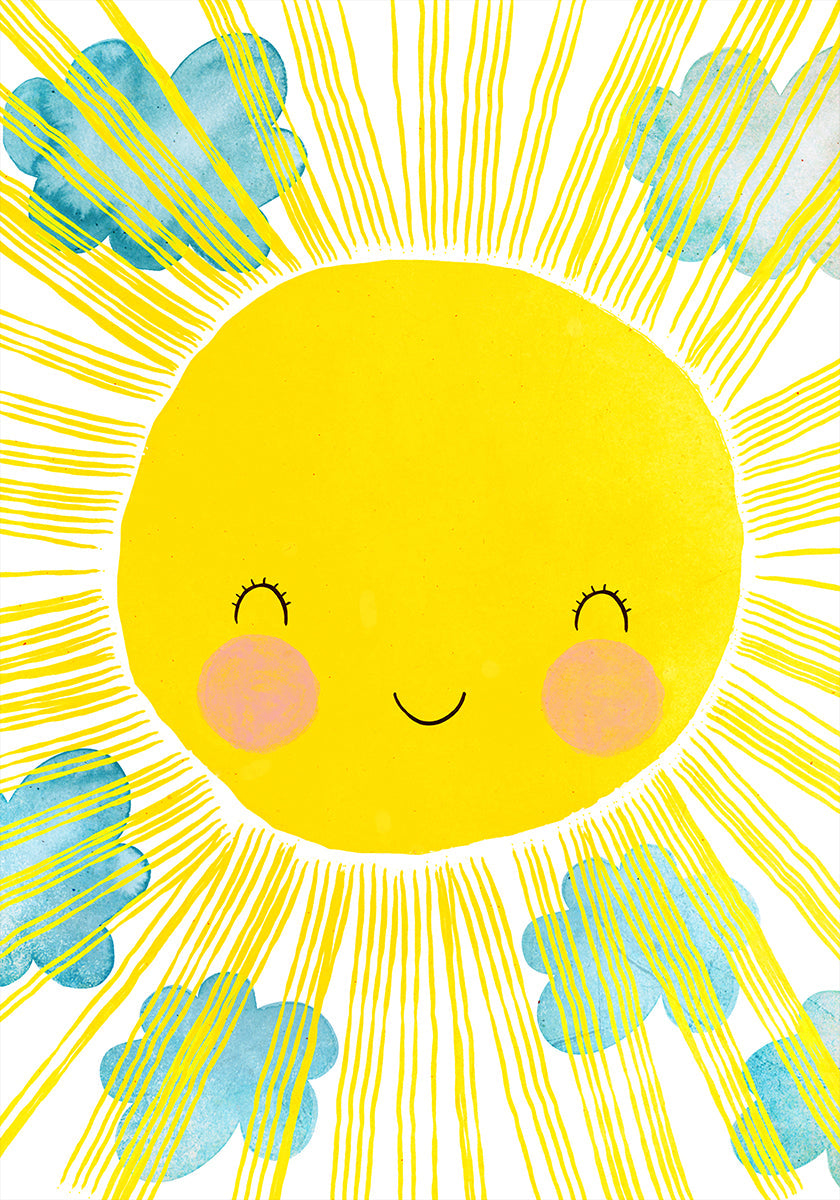 Plakát Sunny Smile Bliss