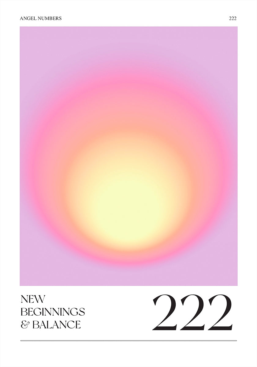 Přechod s měkkými růžovými a žlutými odstíny plakátu