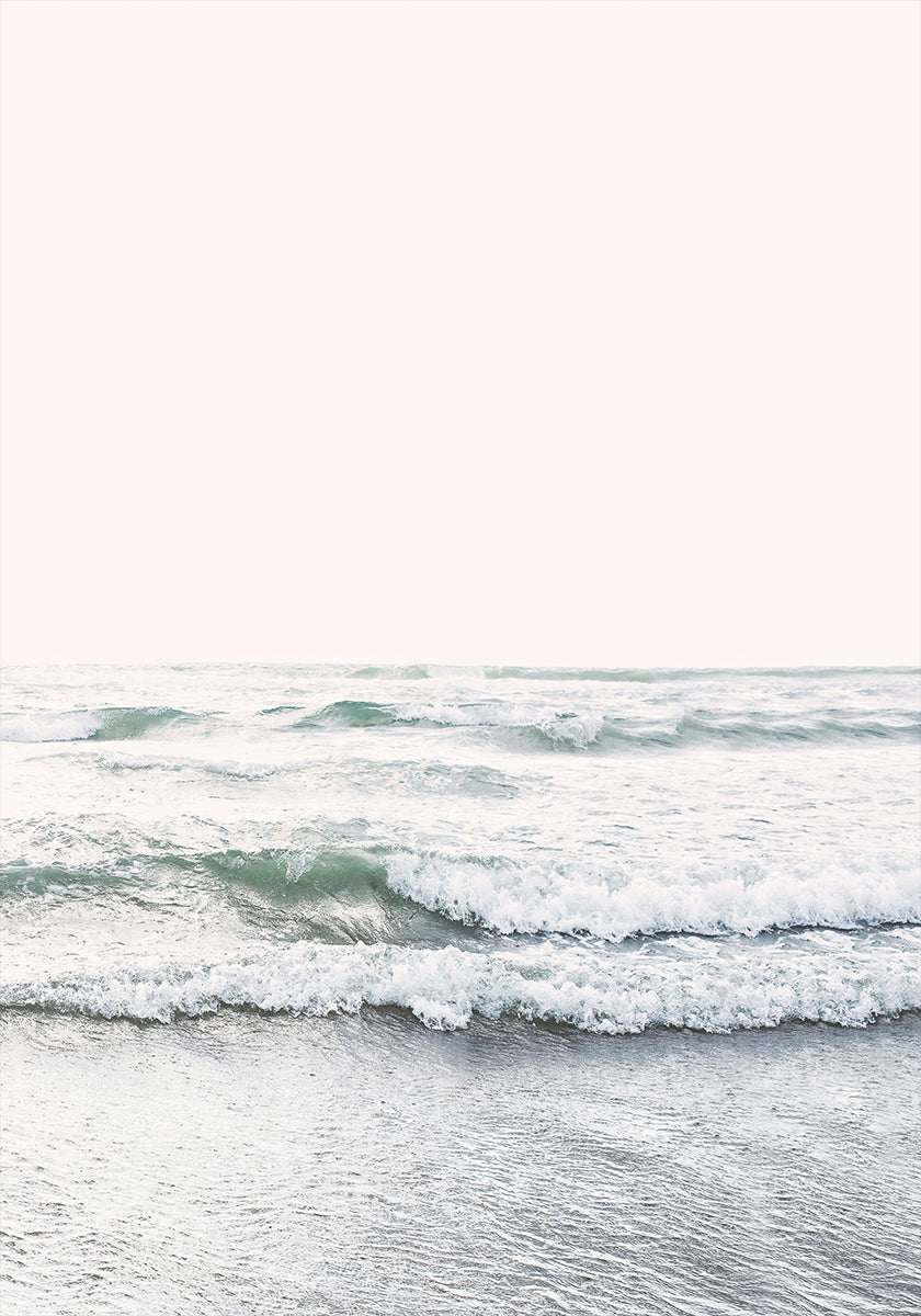 Blush Ocean Plakát