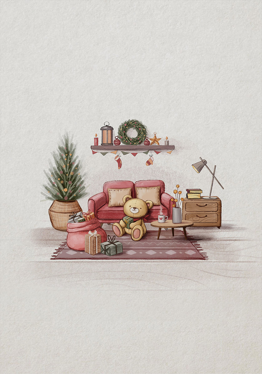 Plakát útulný pokoj