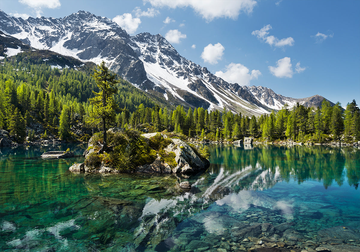 Plakát Green Mountain Lake