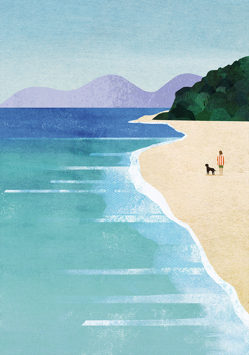 Plakát Beach Girl iii