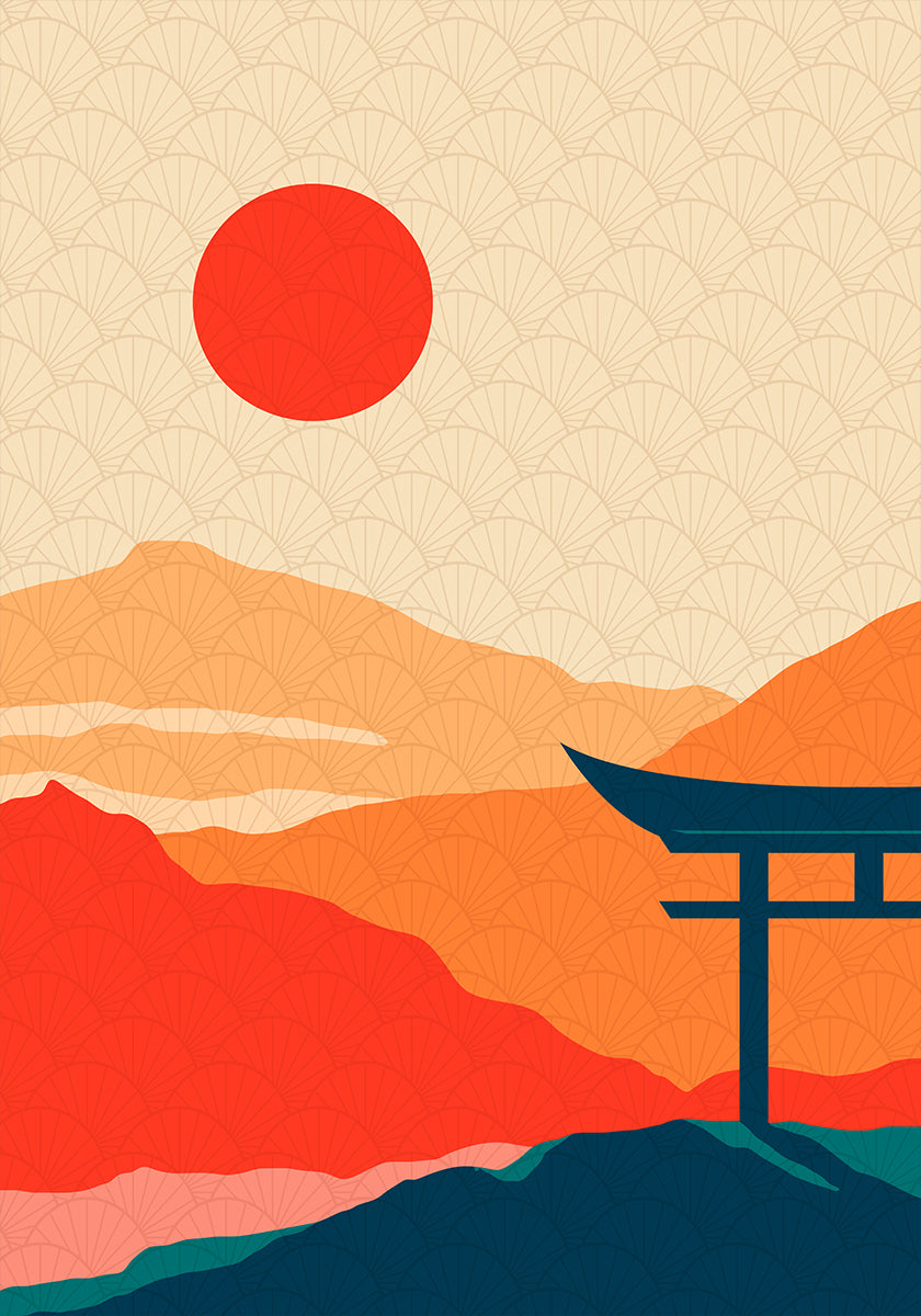 Plakát Sunset Delight