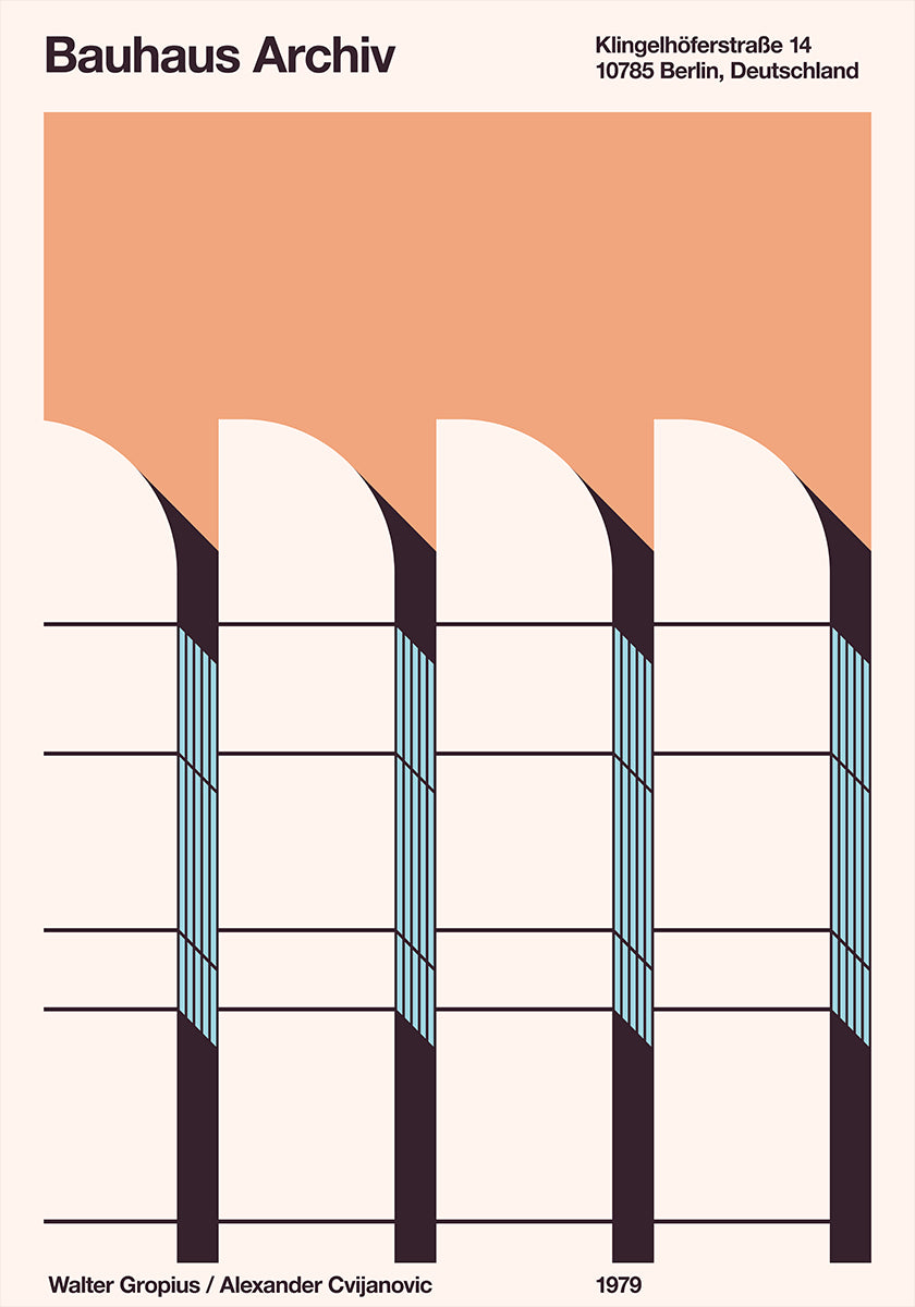 Bauhaus Archiv Plakat