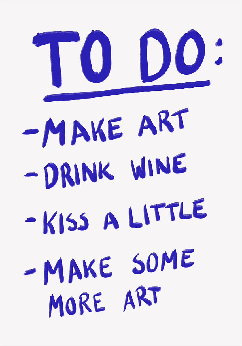 Creative To-Do List Plakát