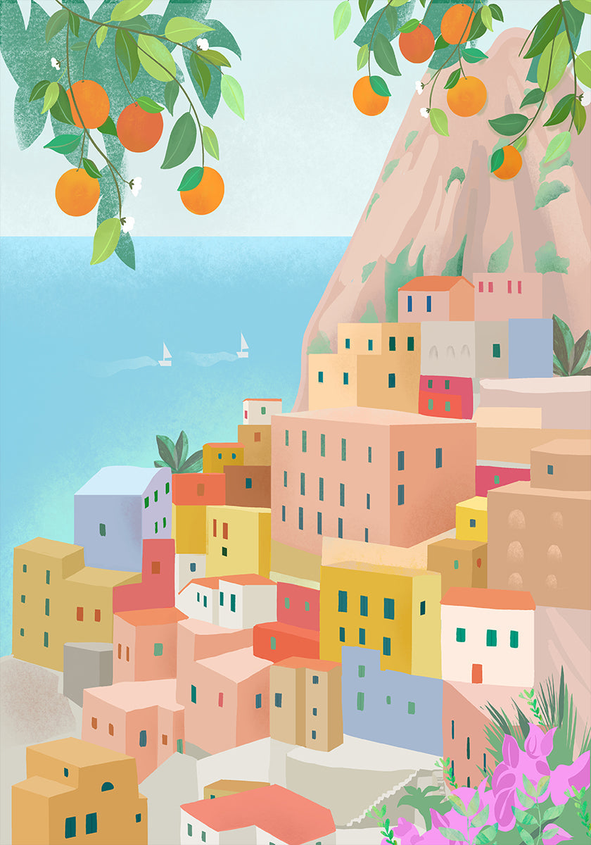 Plakát Amalfi