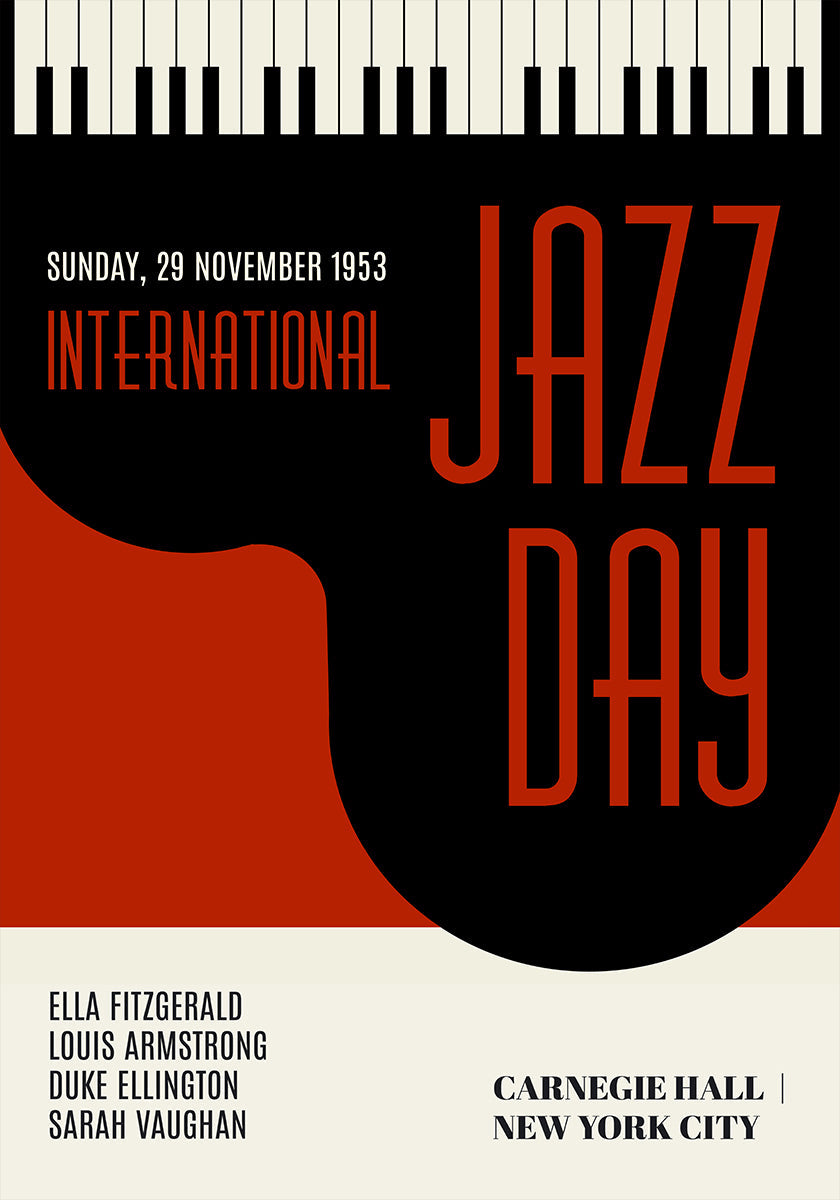 Jazzy Days tmavě červená