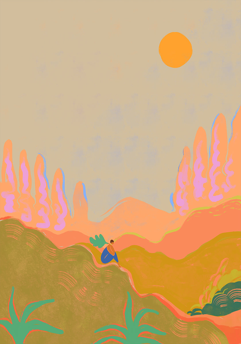 Široké otevřené prostory plakát