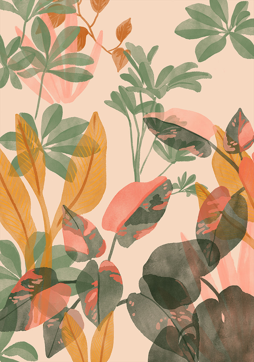 Plakát Tropical Mess