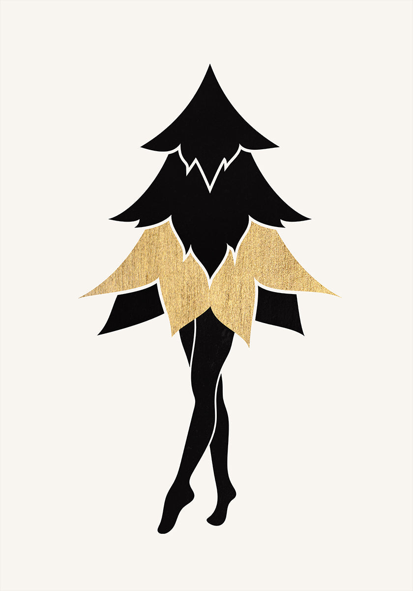 Plakát Lady Gaga O Vánocích (verze 2).