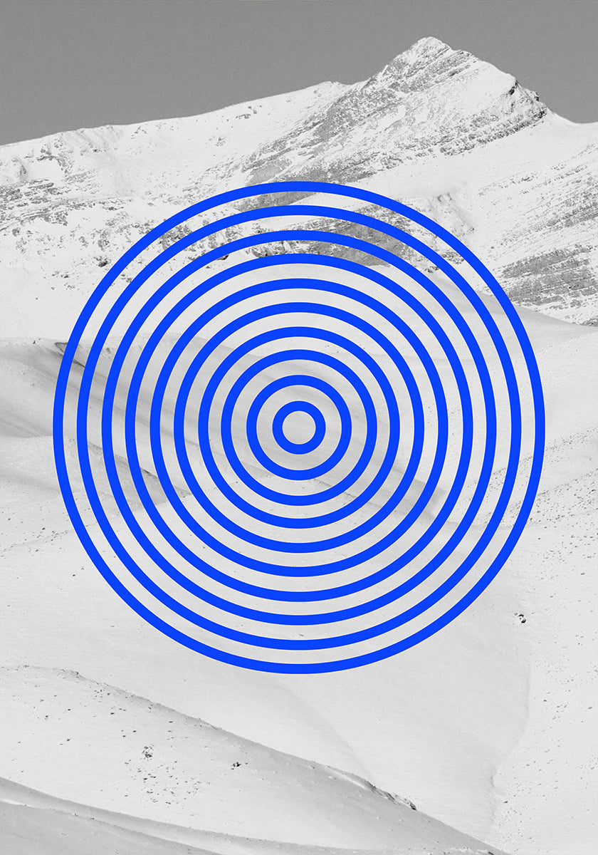 Modré ozvěny plakát