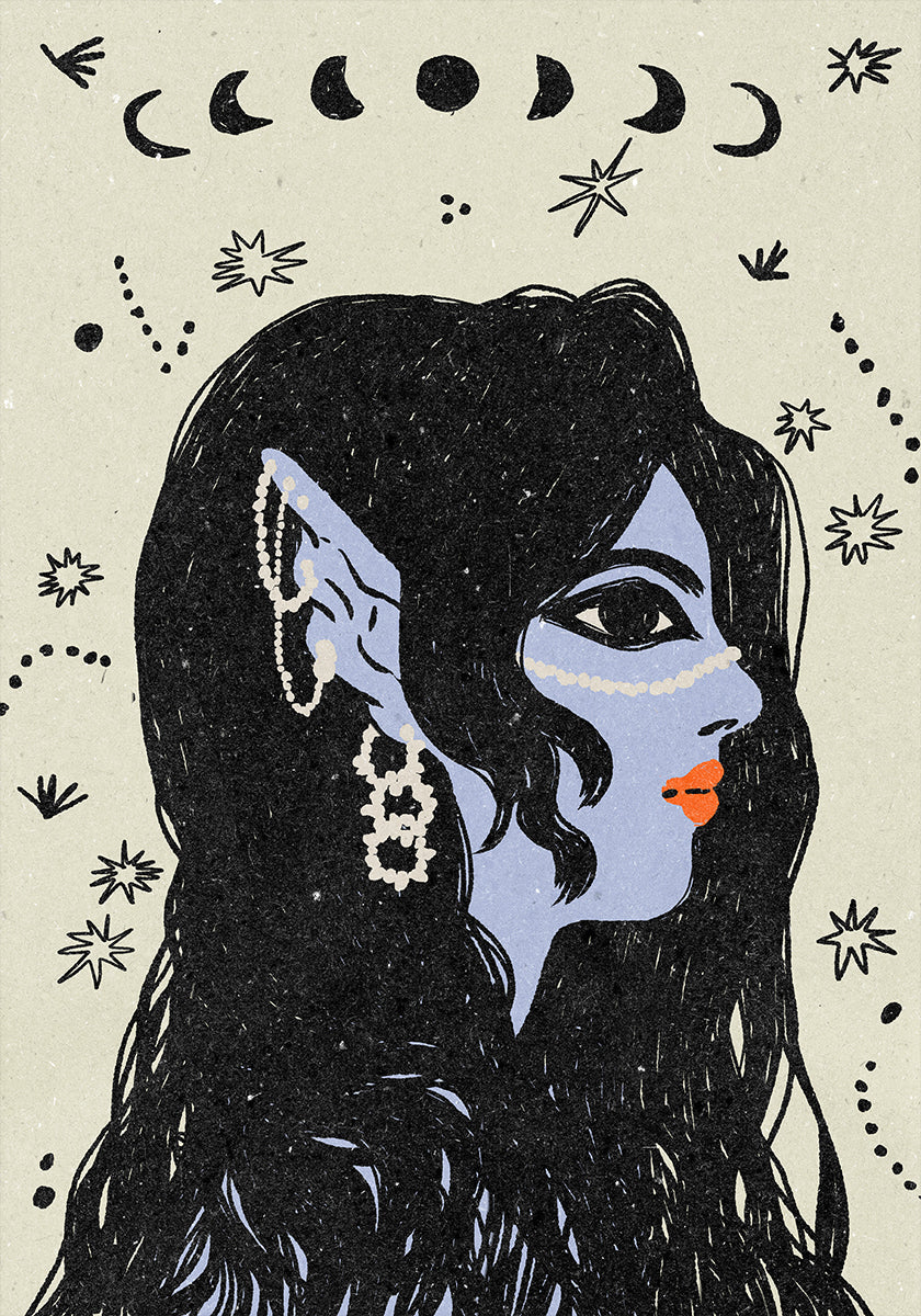 Portrét mořské panny