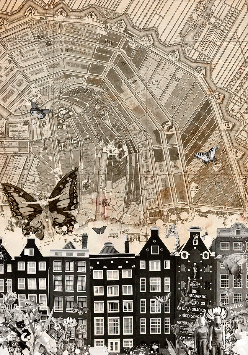 Plakát Amsterdam (City Breaks).