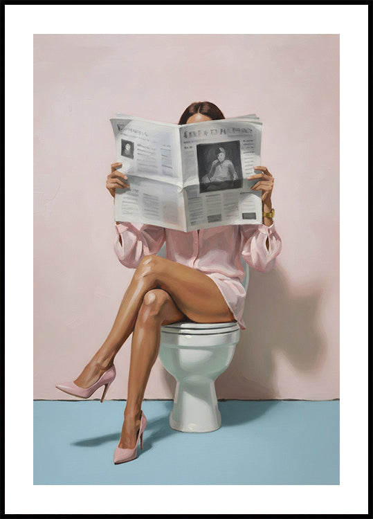 Morning News Ritual Poster - Posterbox