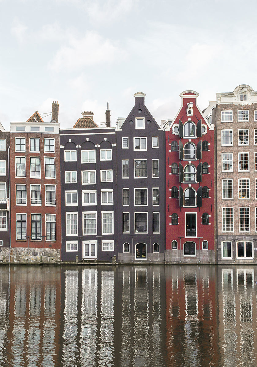 Plakát Canal Houses of Amsterdam