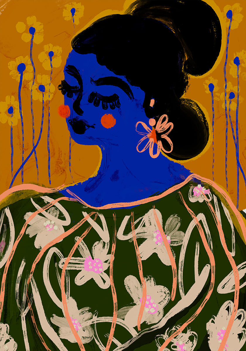 Myš Blue Blossom