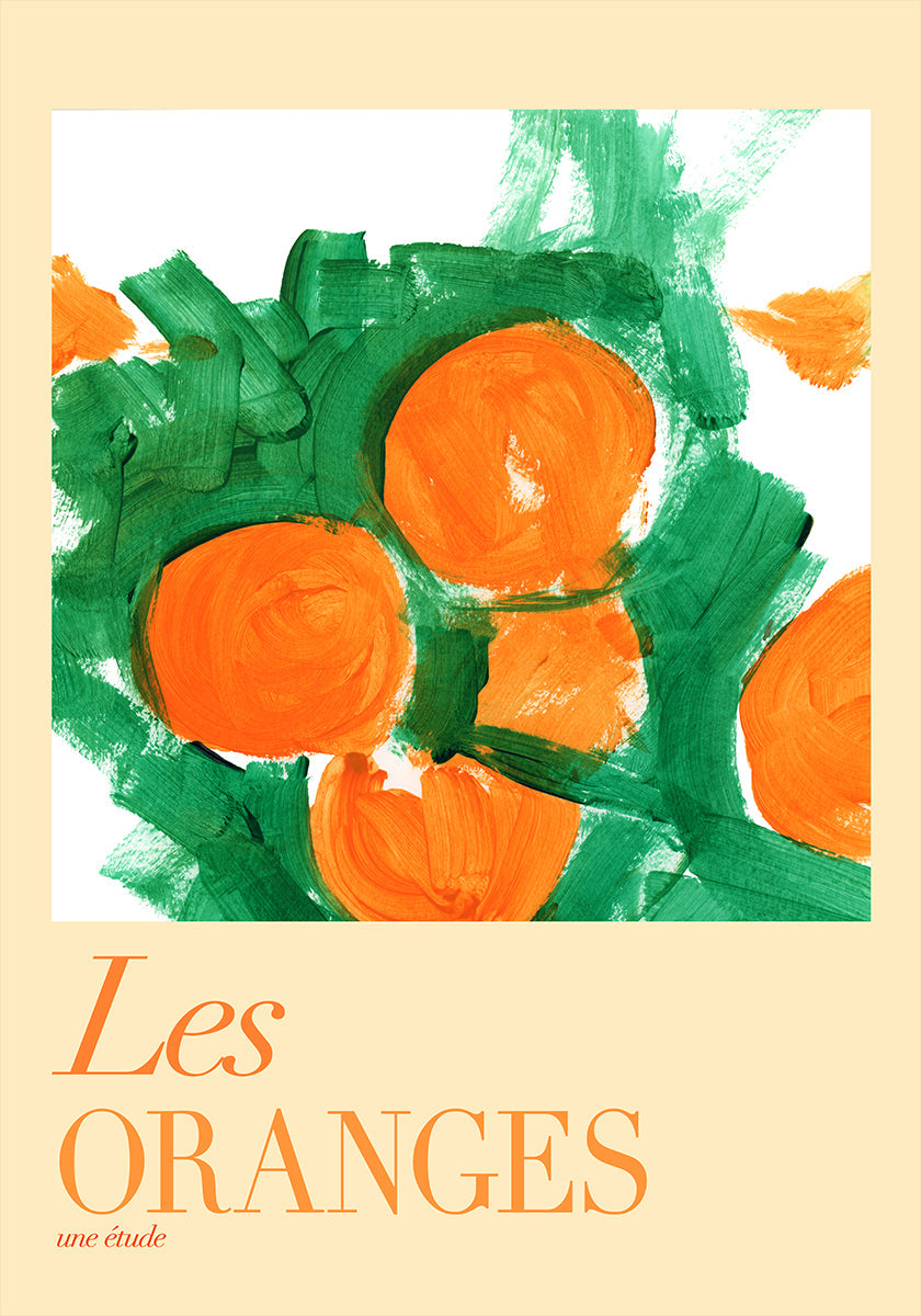 Plakát Les Oranges Une Étude 1