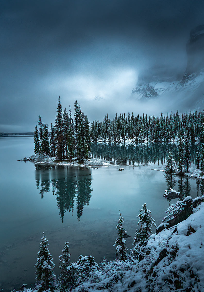 Náladový ranní plakát