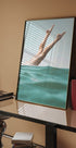 Summer Print Sea & Legs Plakat - Posterbox.no