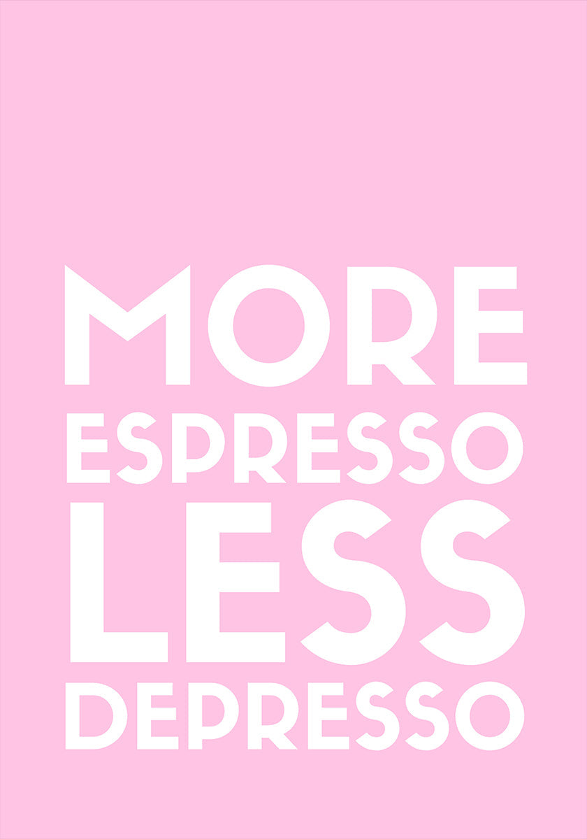 Plakát Espresso Depresso