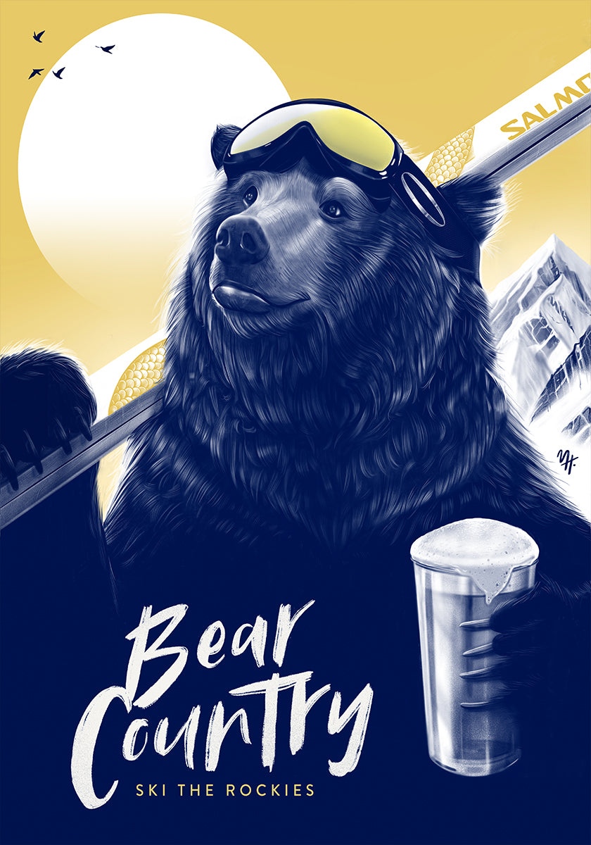 Bear Country 7200x9600 Plakat