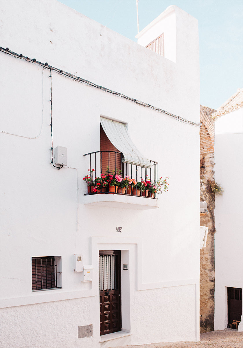 Bílý Andaluský dům plakát