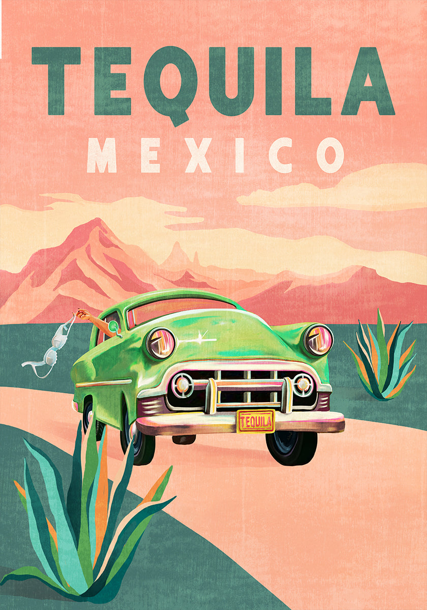 Plakát Tequila Mexico