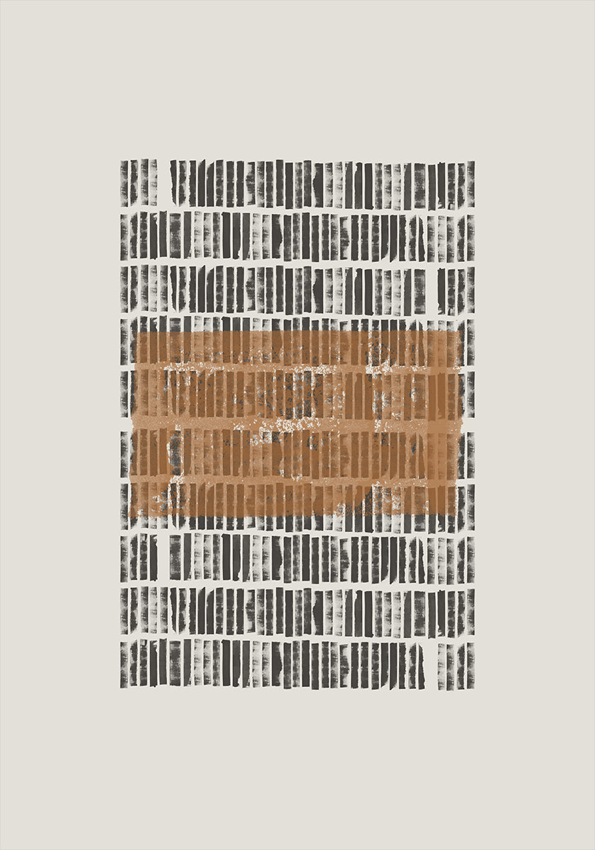 Vzor v kontrastním plakátu