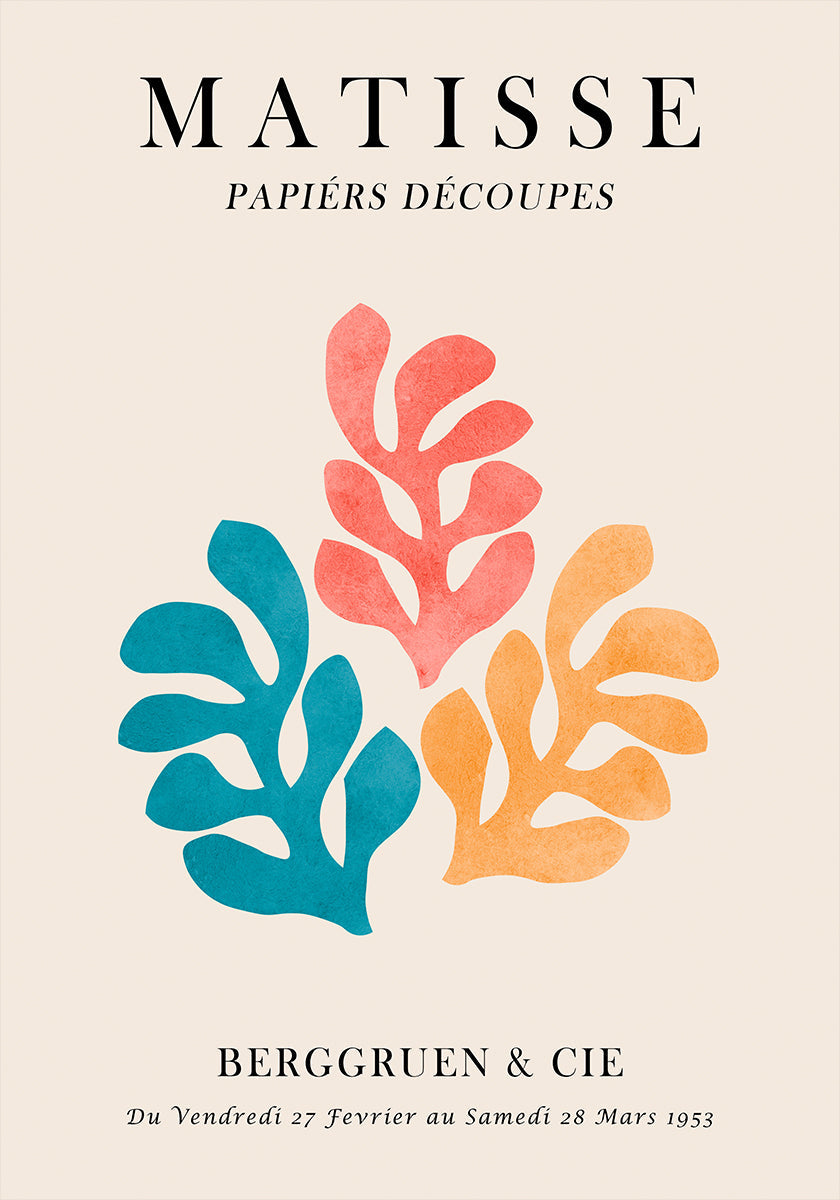 Matisse květinový 3 plakát