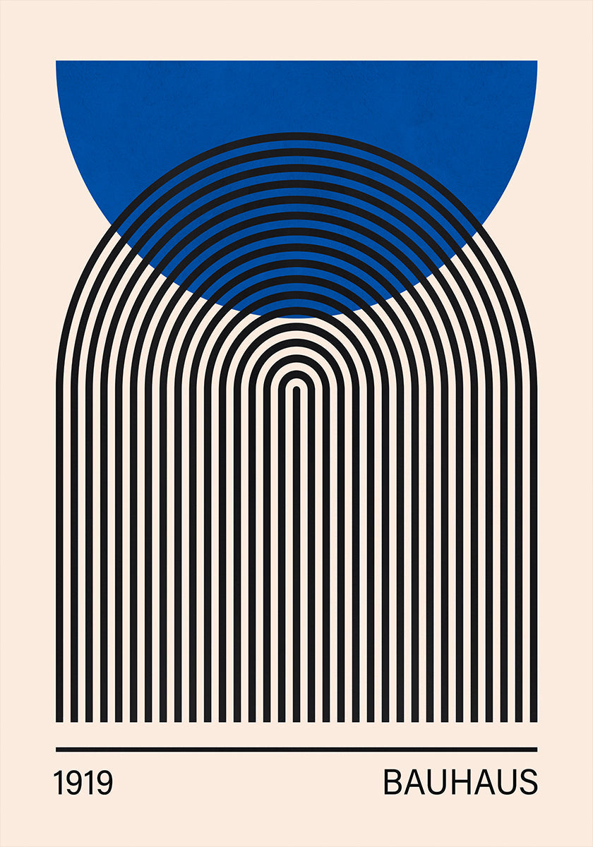 Bauhaus art 4 Plakat
