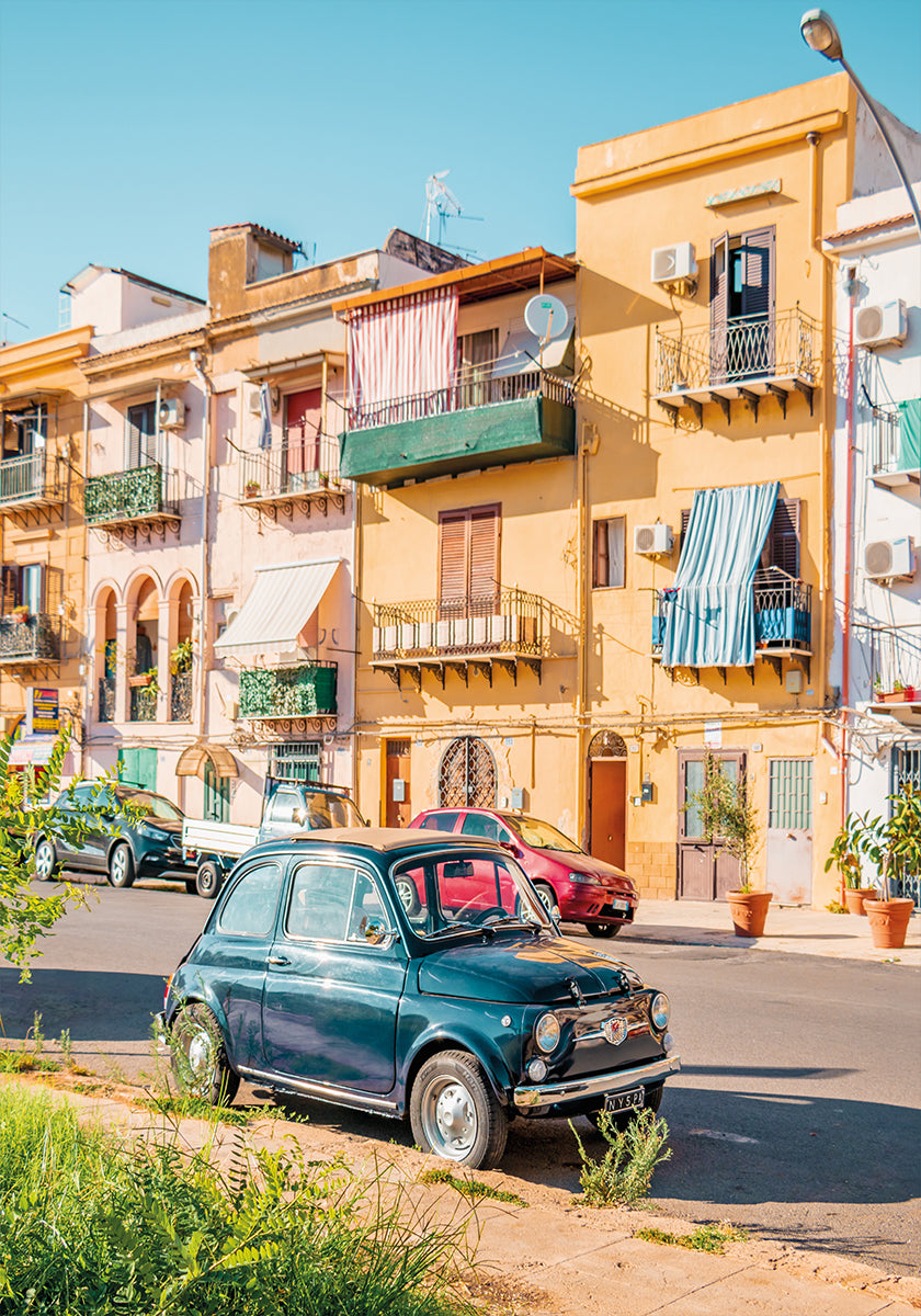 Plakát na ulici Palermo