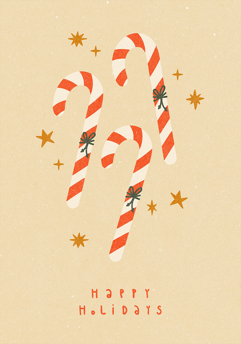 Plakát Candy Cane