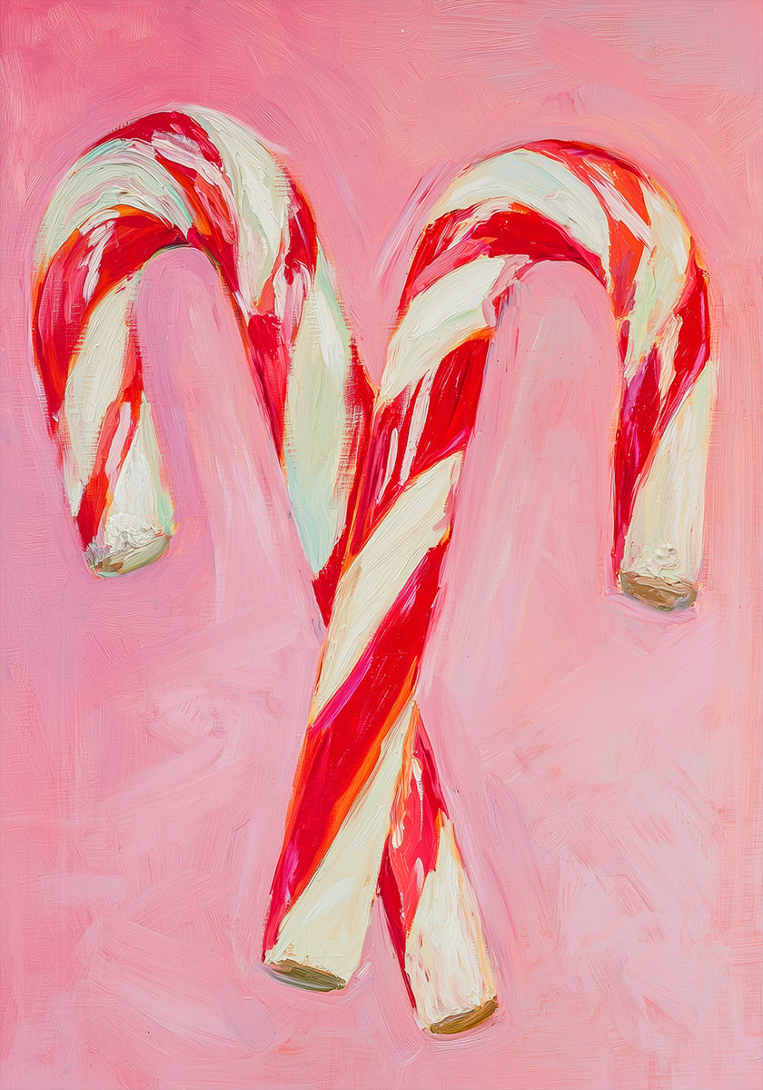 Candy Cane Delight Plakát