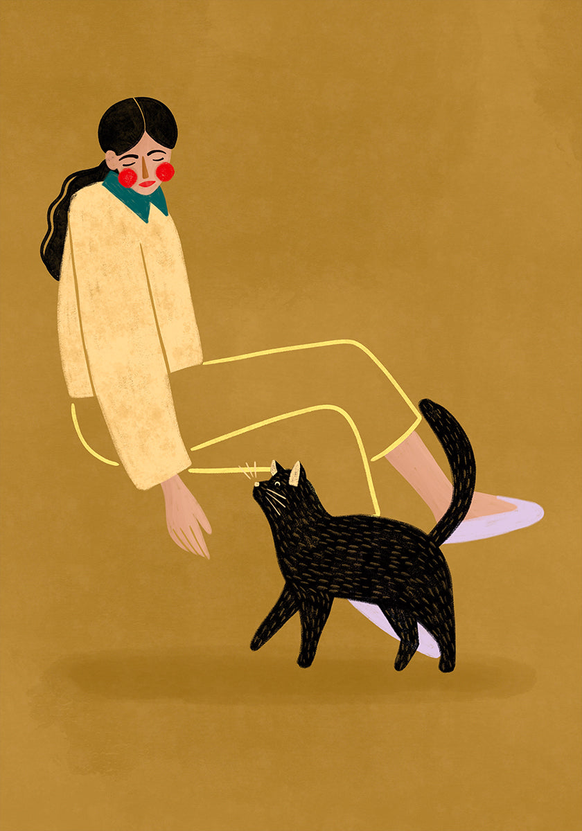 Plakát kočičí máma