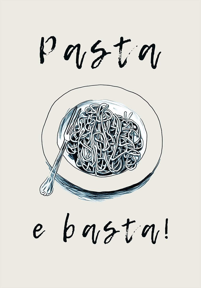 Plakát Pasta E Basta