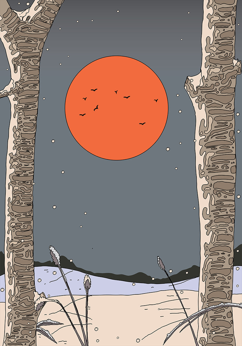 Zimní Krajina Plakát