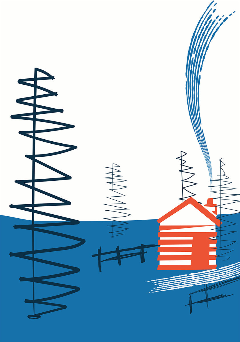 Plakát útulné chaty