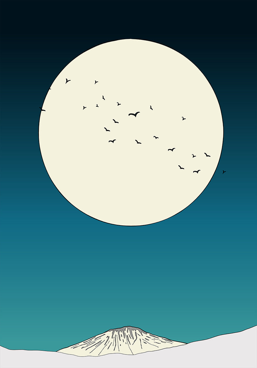 Plakát výstupu za měsíčního svitu