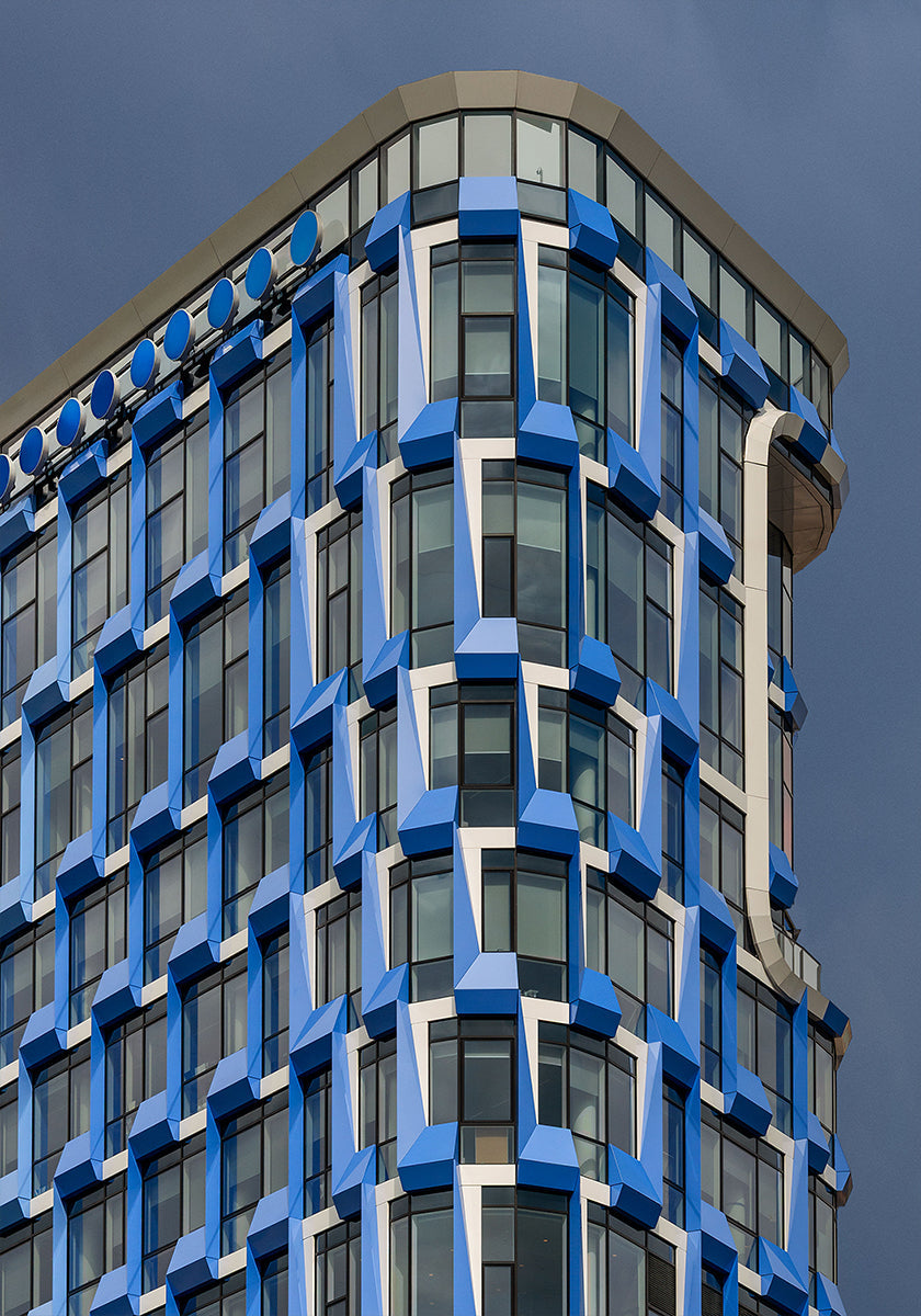 Rhythm in blue Plakat