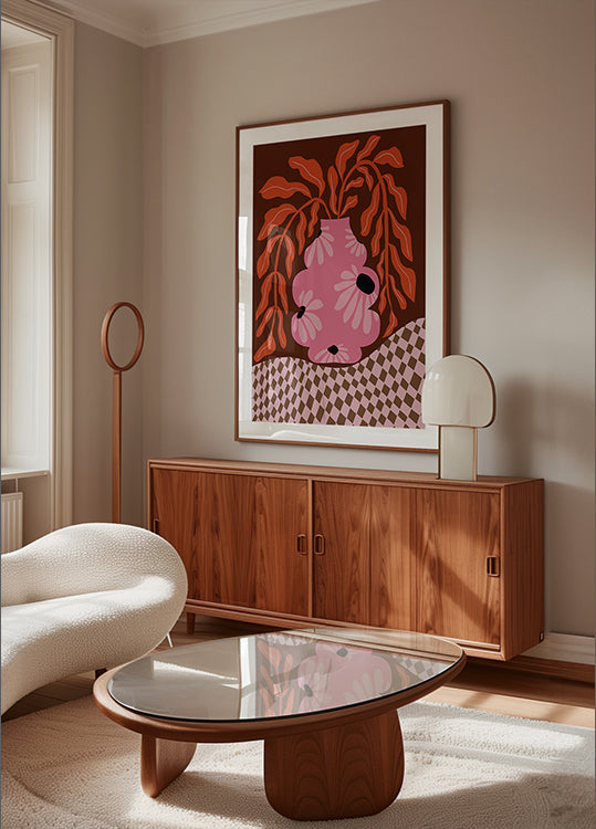 Happy Fern Fall Plakat - Posterbox