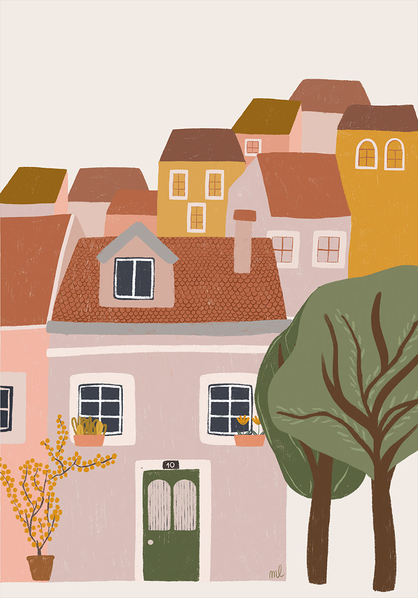 Plakát Lisabonské ulice