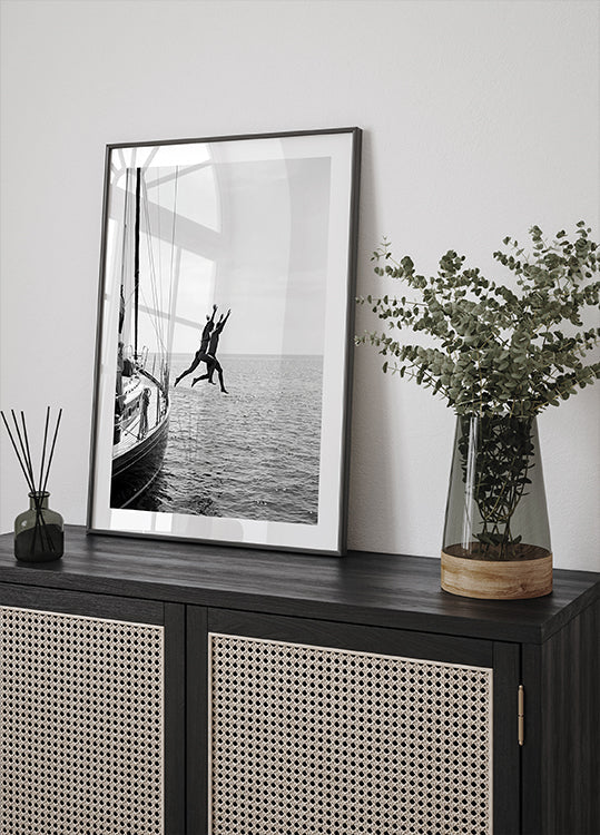 Jumping From a Boat (NEW) - Posterbox