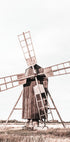 Old Wooden Wind Mill Plakat - Posterbox.no