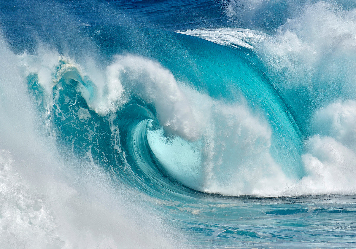 Plakát Když se oceán změní v modrý oheň