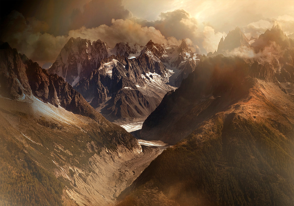 Mont Blanc masivní plakát