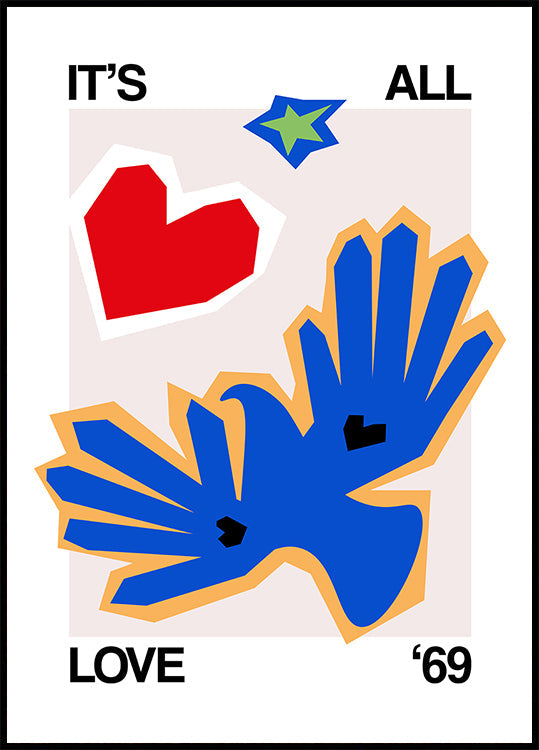 It's All Love '69 Bird Blue (NOVINKA)